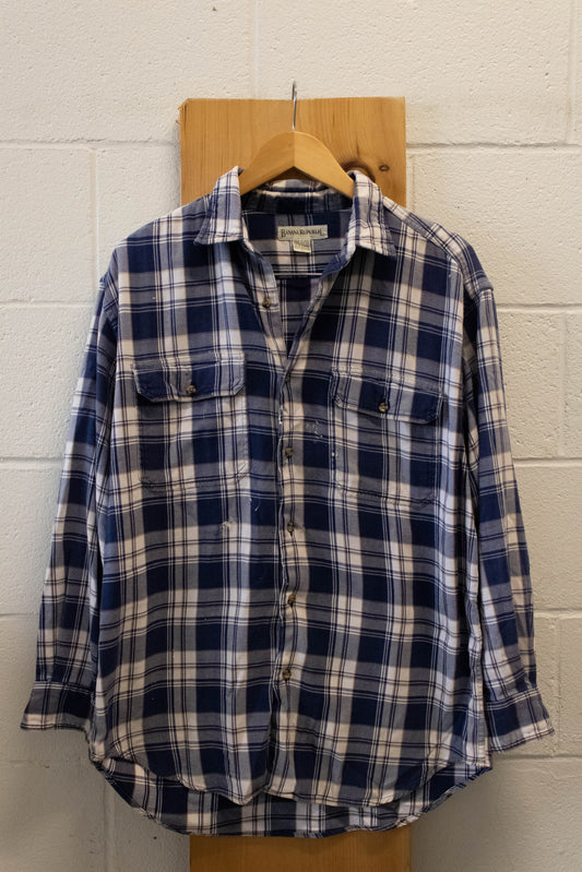 Vtg Banana Republic Flannel : L