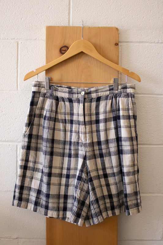 Vtg Plaid Shorts : 12
