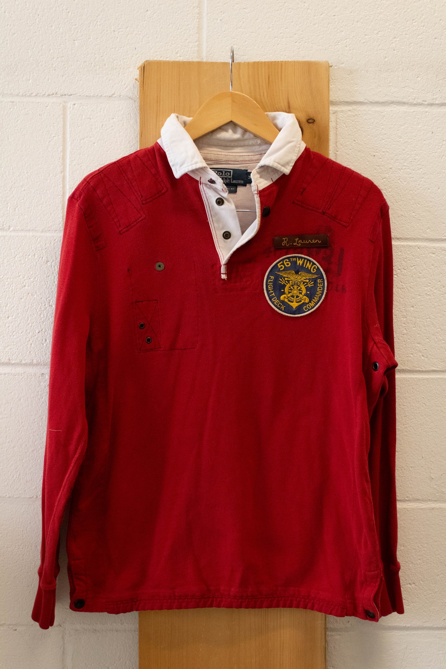 Vtg Polo RL Rugby Shirt : M