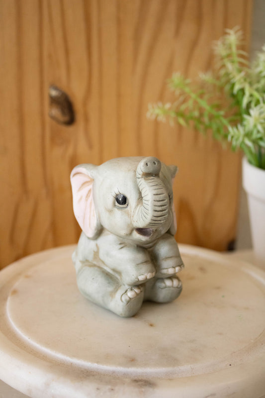Vtg Ceramic Elephant