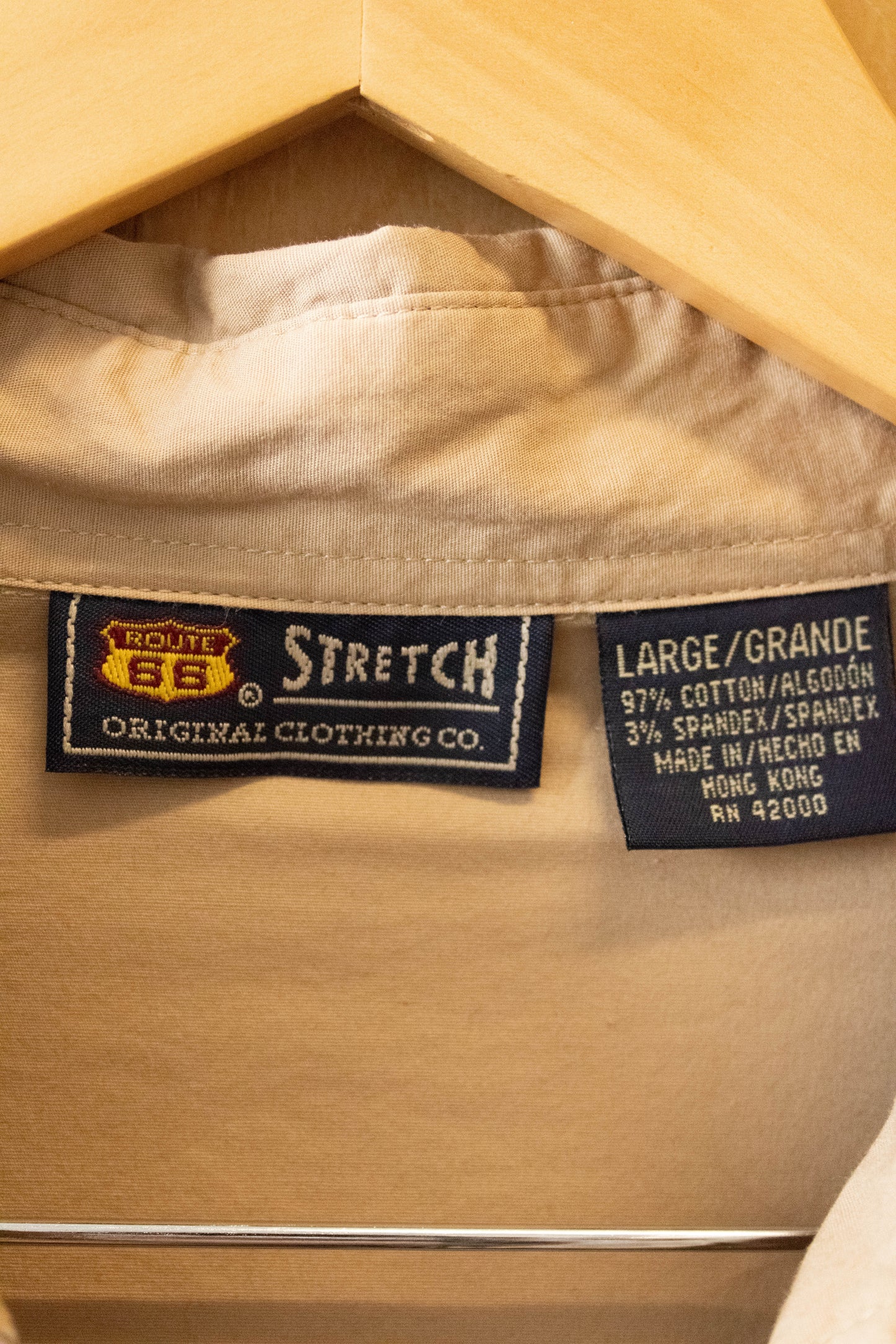 Vtg Brown Collared Top : L