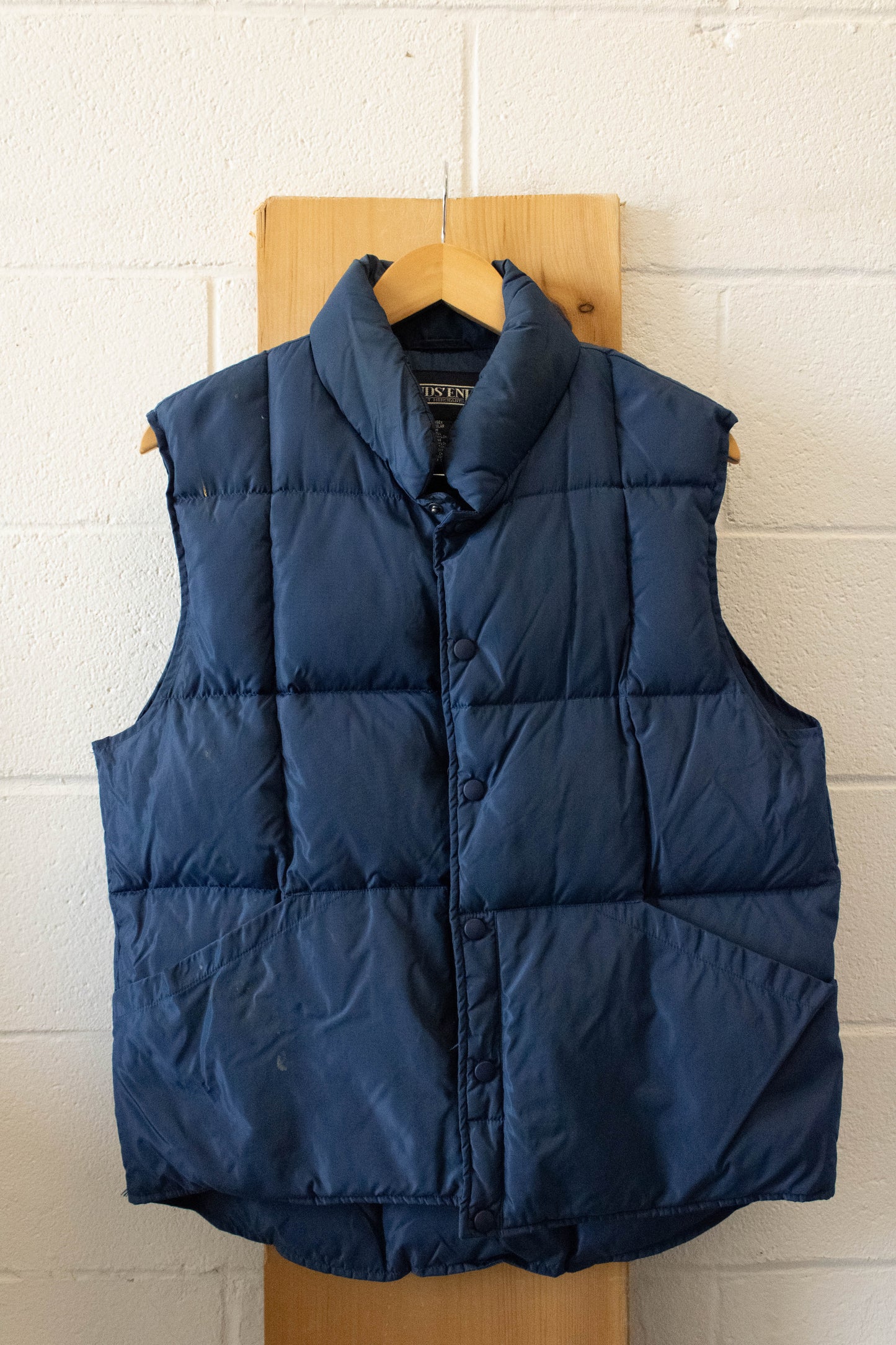 Land’s End Down Puffer Vest : M