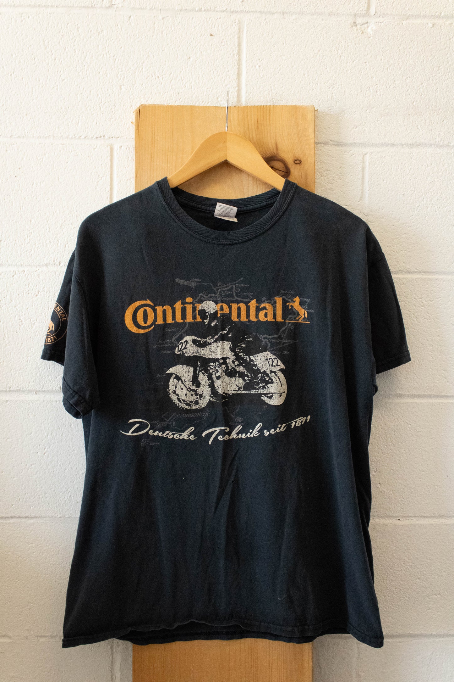 Continental Bike Tee : L