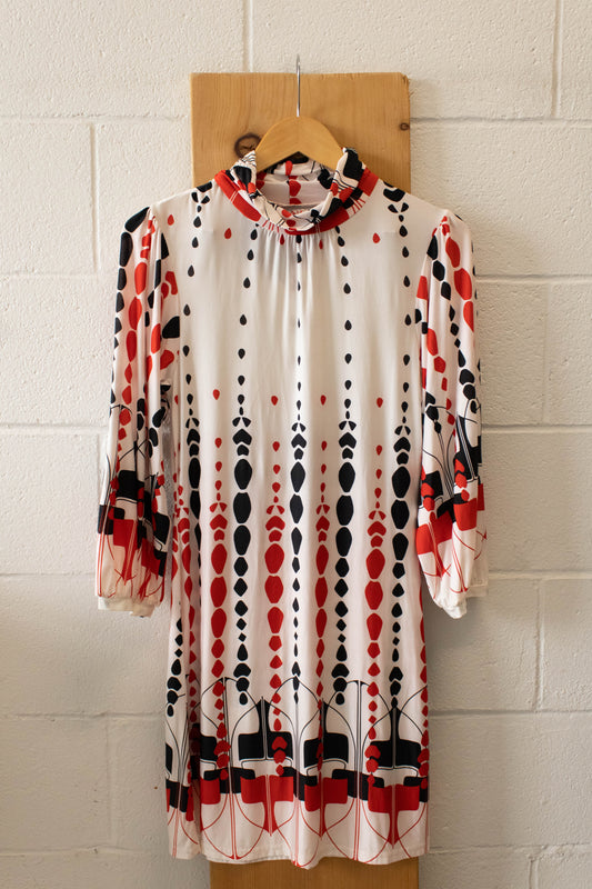 White Red and Black Dress : 4