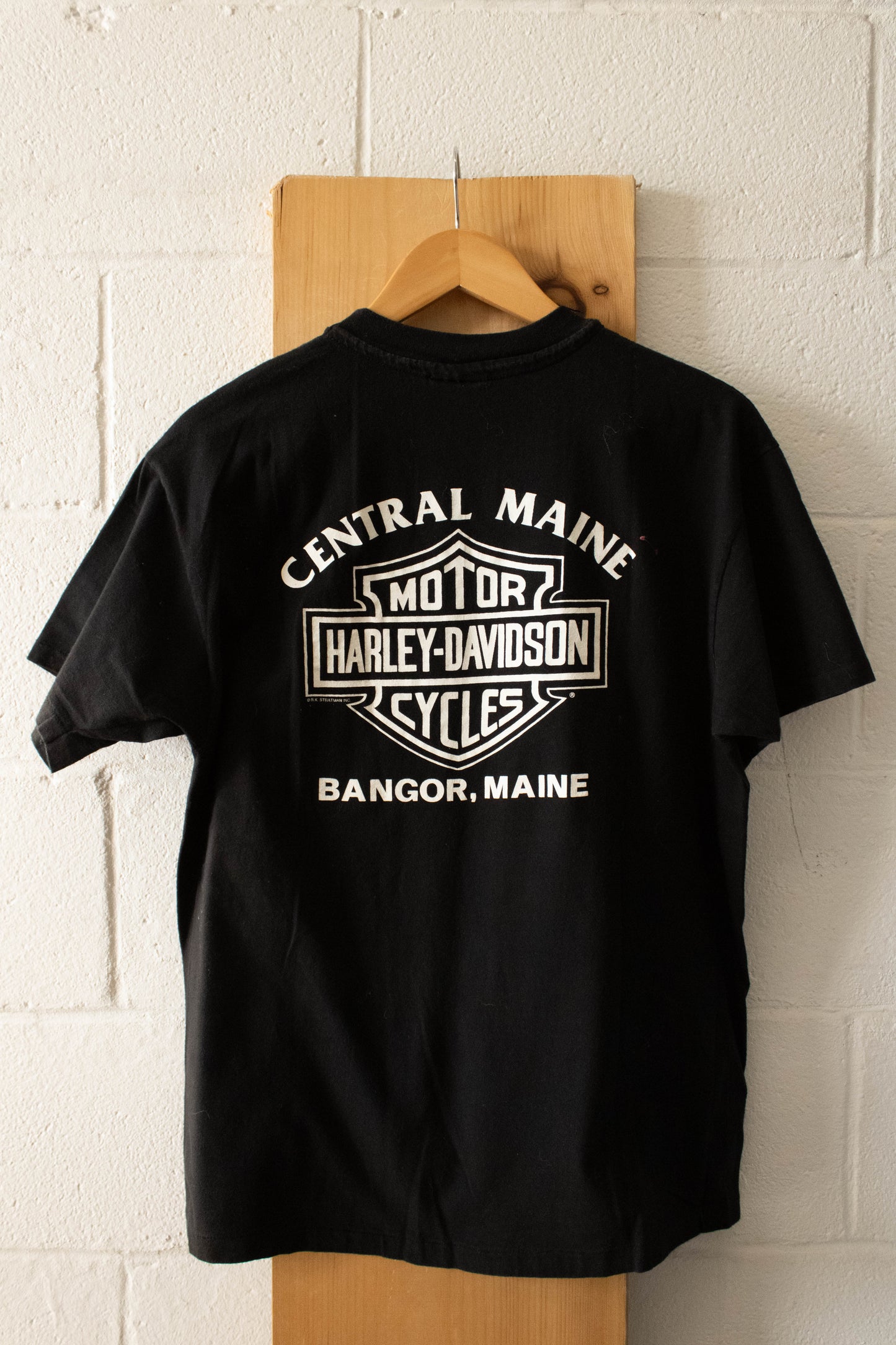 Bangor Maine Harley Tee : L