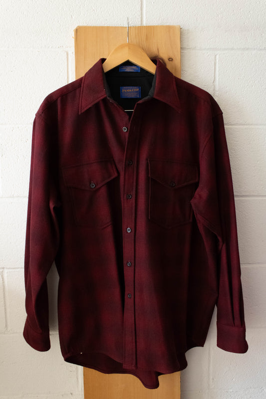 Red Pendleton Button Up : L