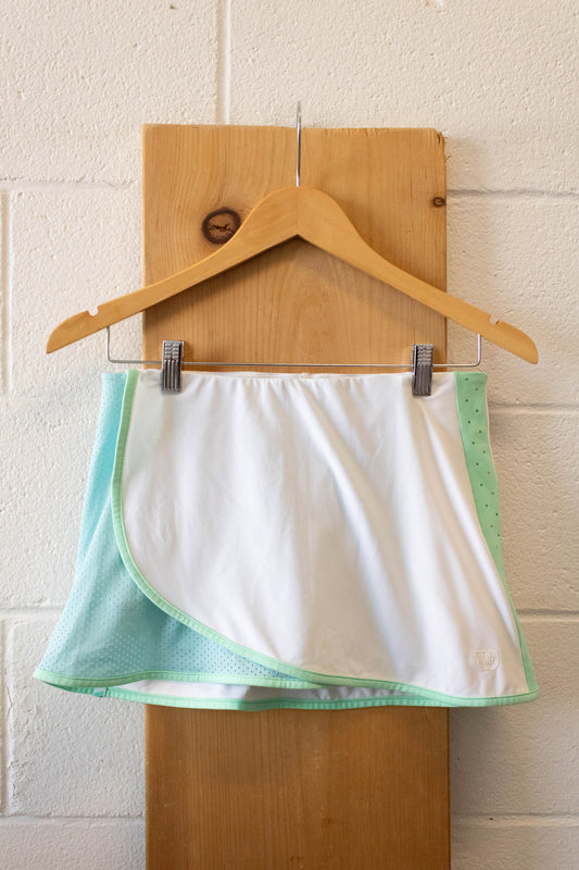 White Tennis Skort : S