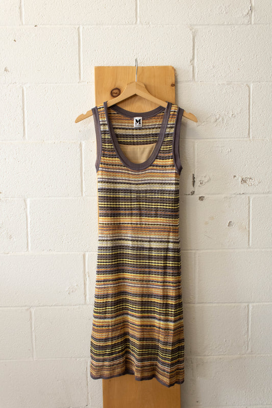 Missoni Striped Knit Midi Dress : S