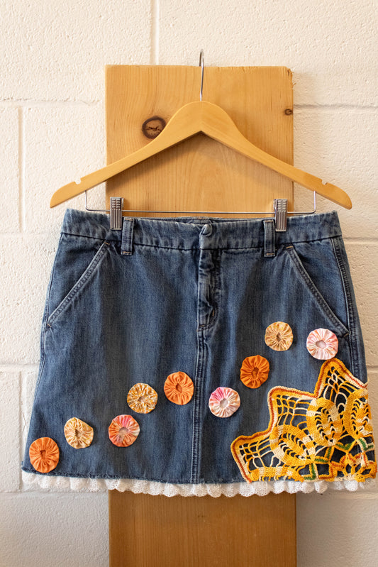 WHSE479 Original Mini Denim Skirt : 10