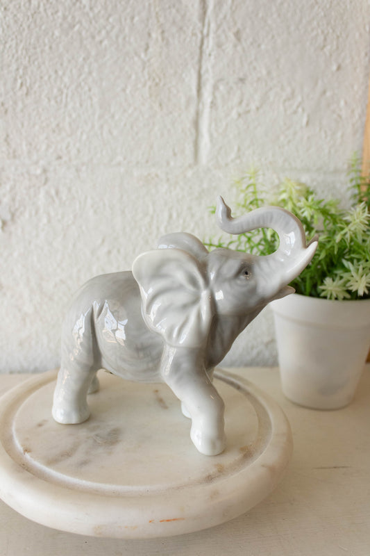 Vtg Elephant Figurine
