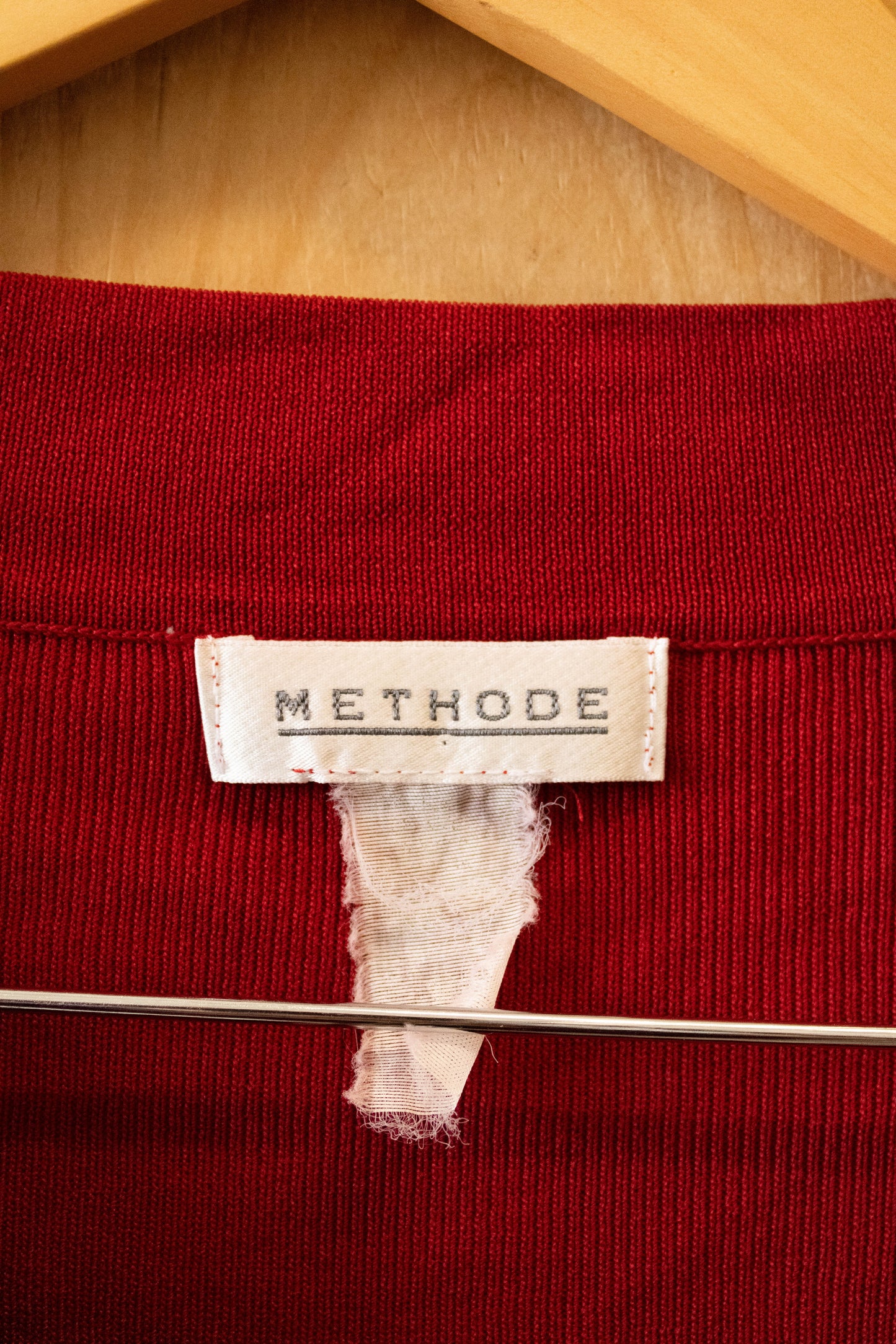 Vtg Red Top : S