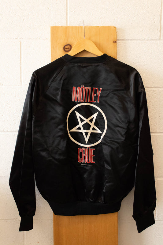 '85 Motley Crue Black Jacket : L