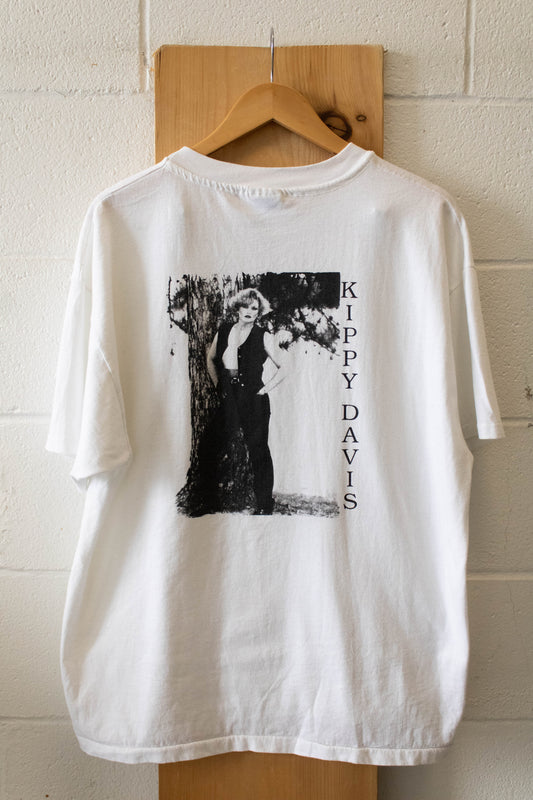 White Kippy Davis Tee : XL