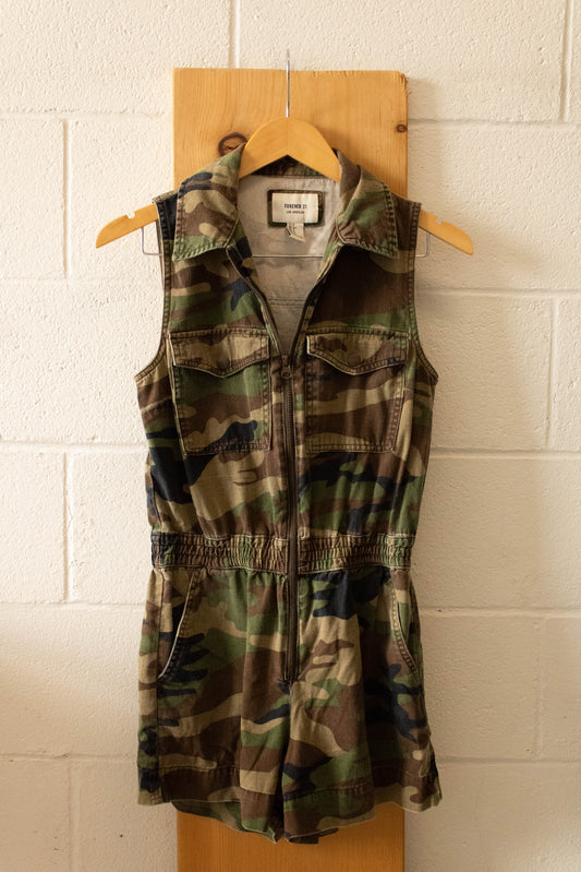 Camo Jumpsuit : S