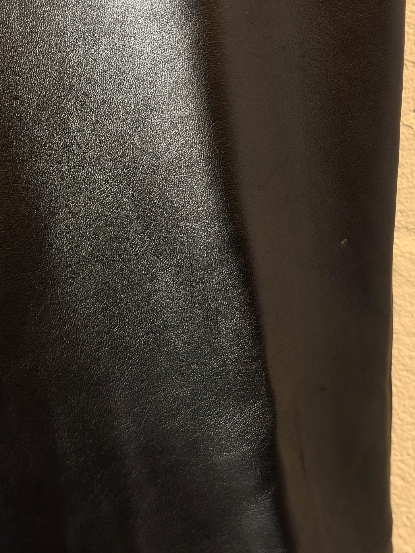 Vtg Black Leather Pants : 8