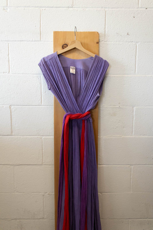 Vtg Purple Jumpsuit : XS