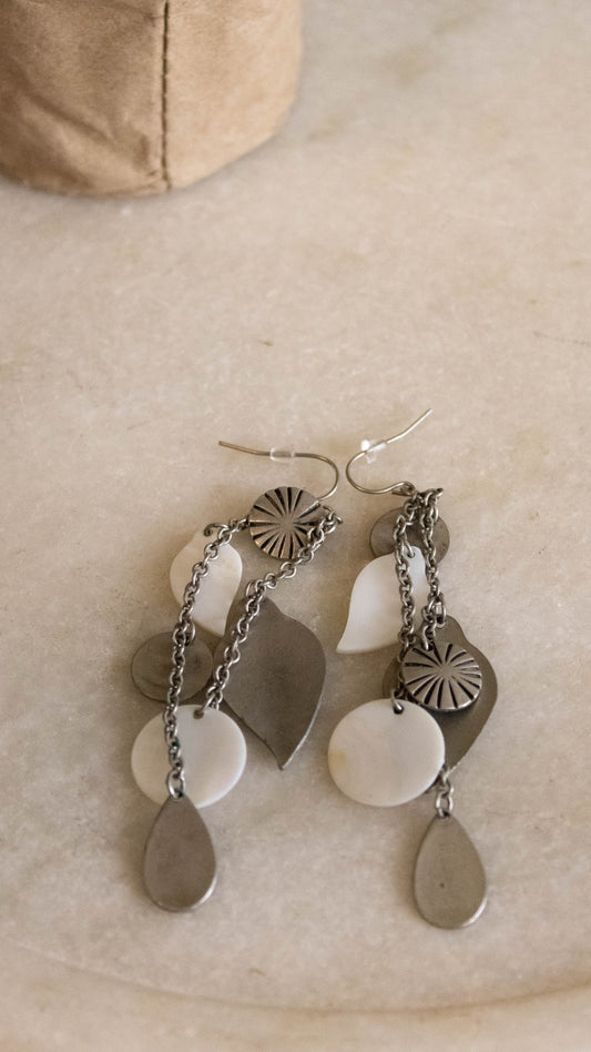 Silver Dangling Earrings