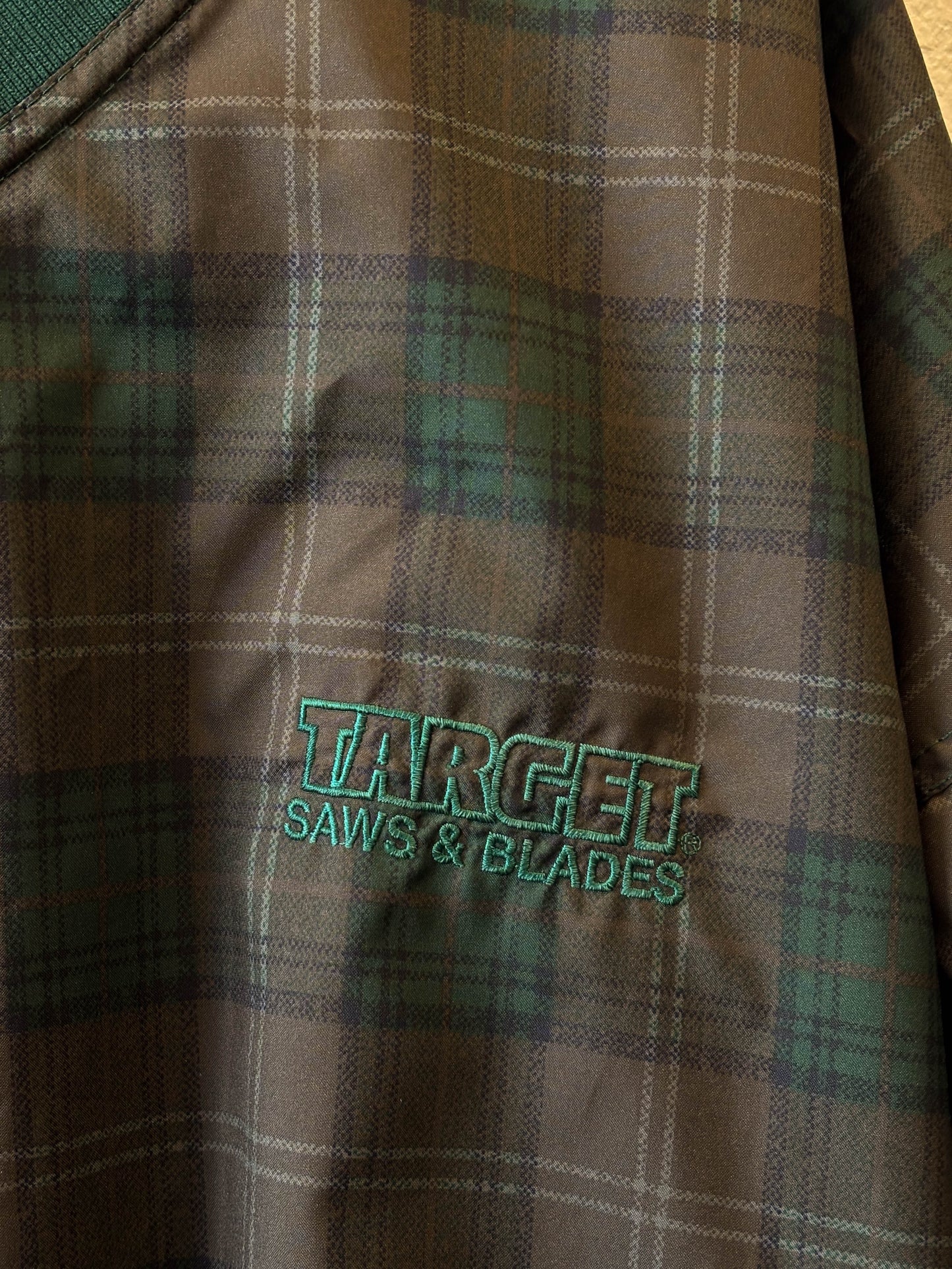 Vtg Plaid Pullover : XL