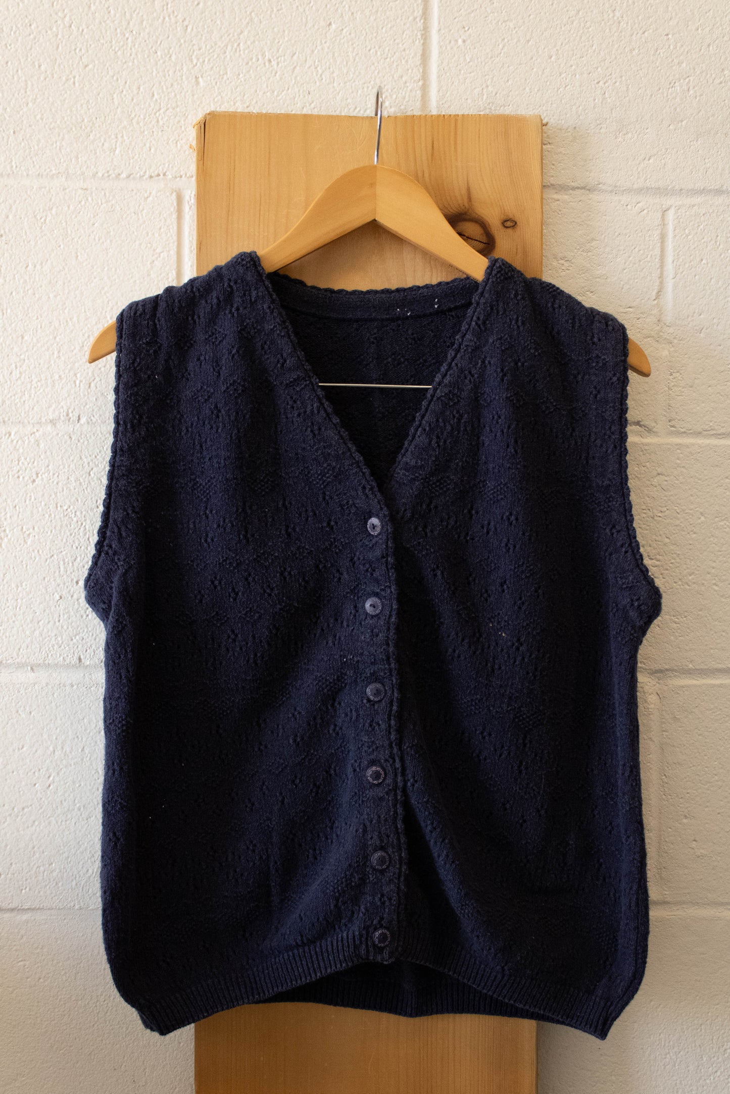 Navy Sweater Vest : L