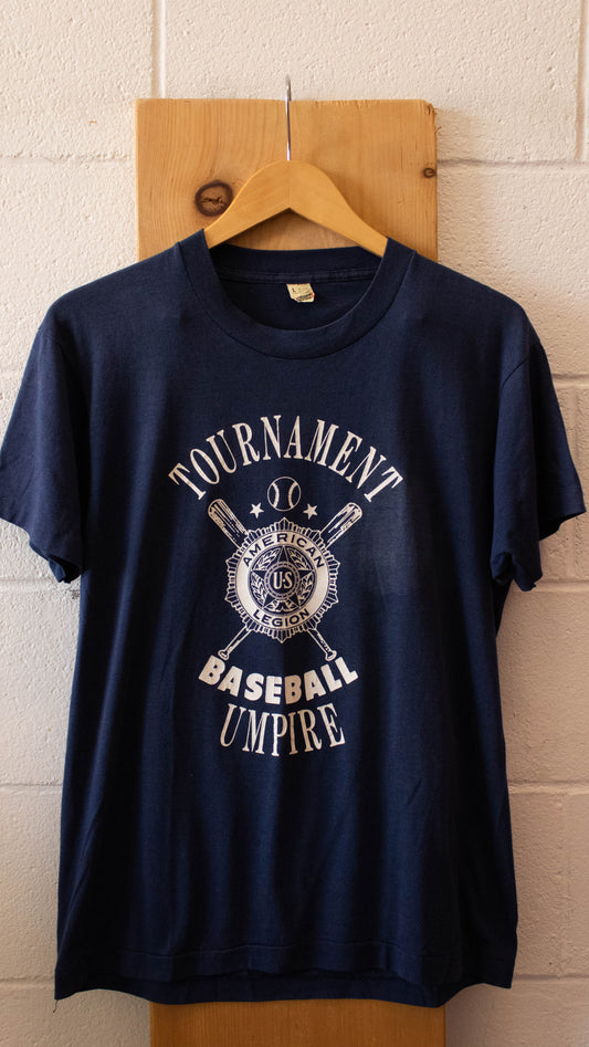Vtg Baseball Tournament Tee : L