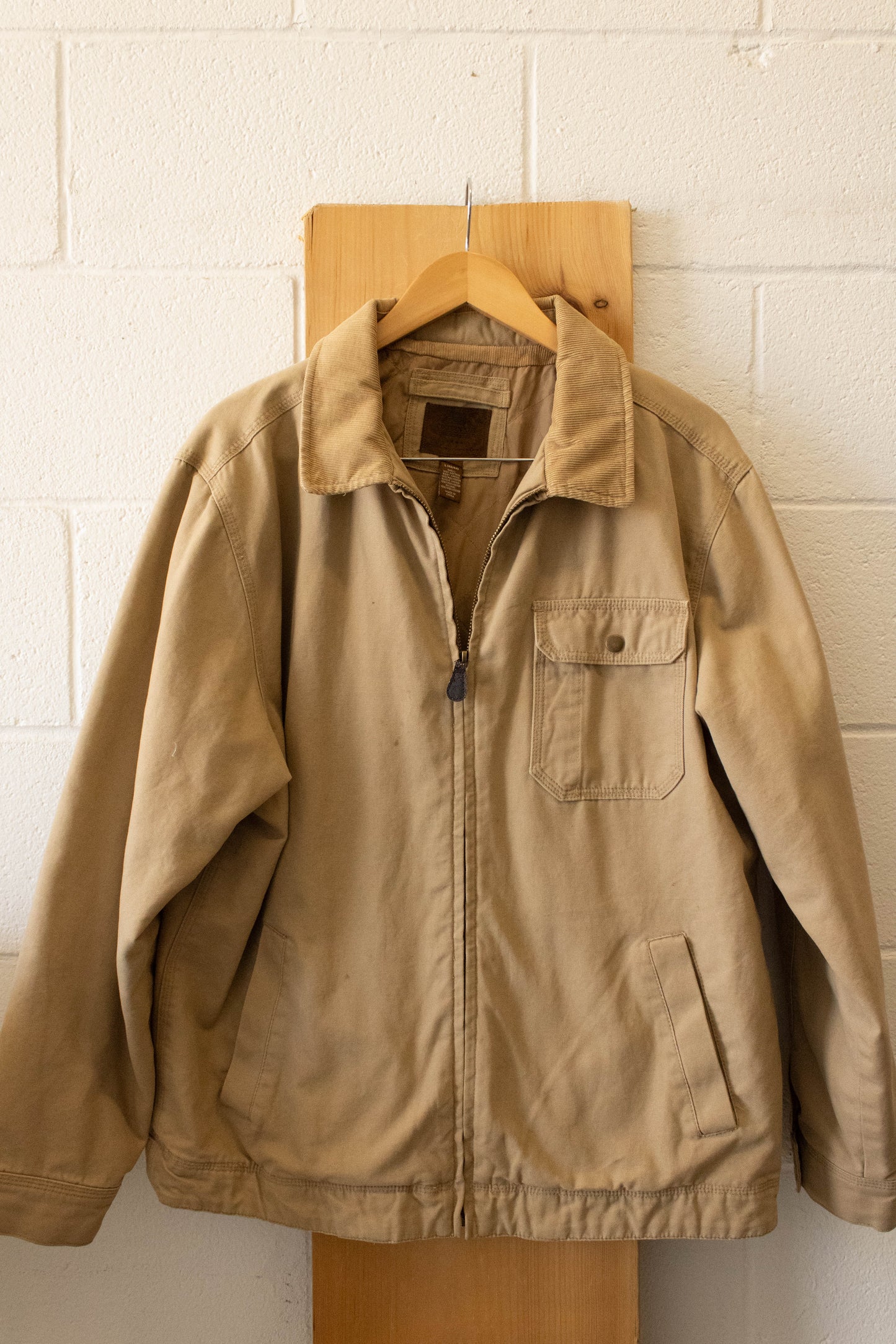 Khaki Work Jacket : L