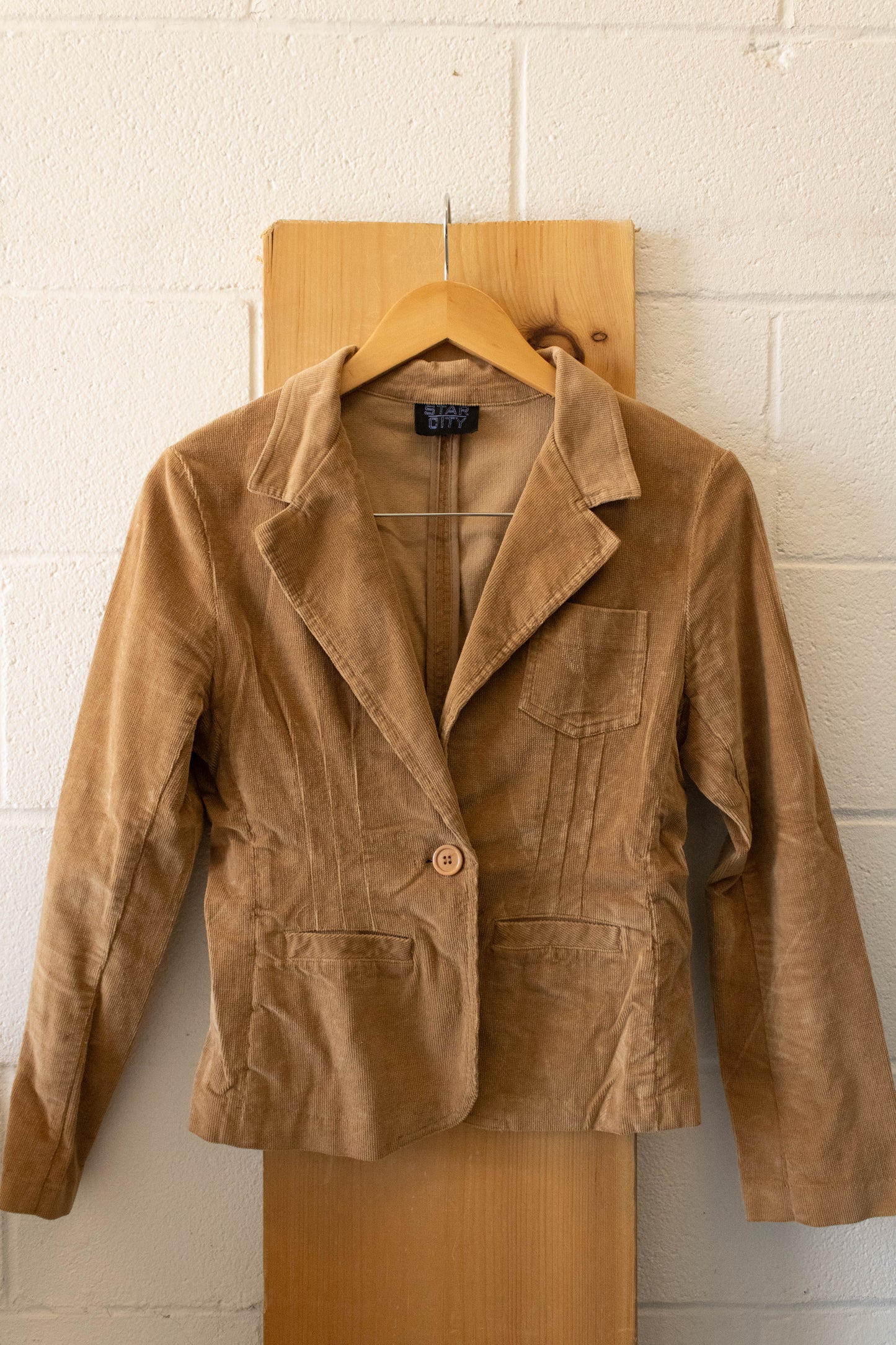 Brown Corduroy Blazer : M