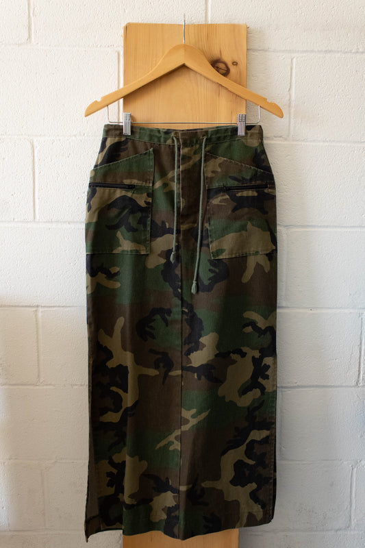 Vtg Camo Skirt : 7/8