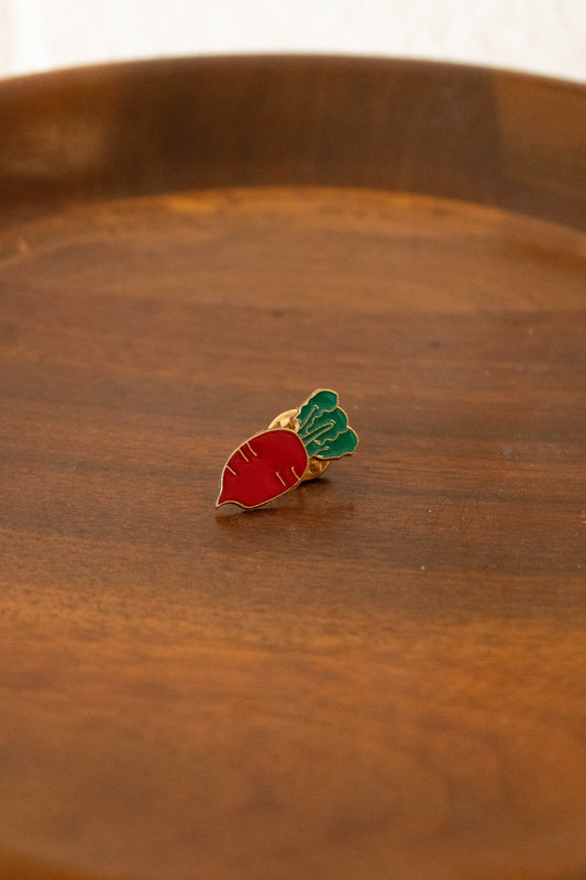 Red Radish Pin