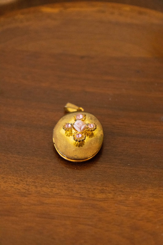 Vtg Locket Pendant