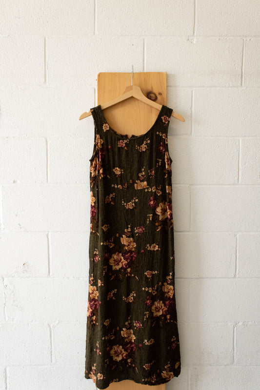 Vtg Fall Florals Dress : 8