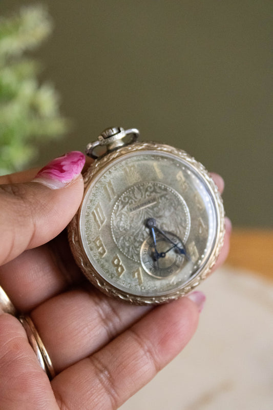 Vtg Hampden Pocket Watch