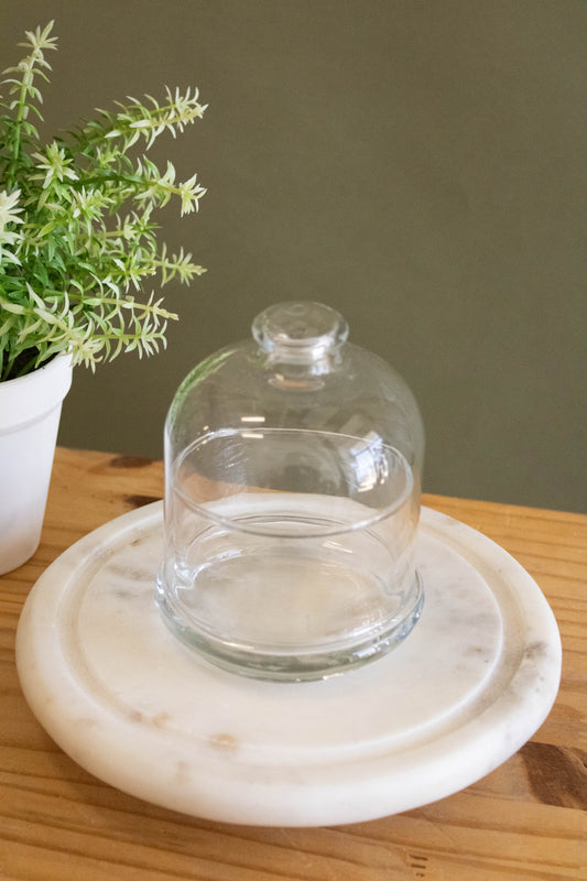 Tiny Glass Domed Dish (Local Pick Up Only)