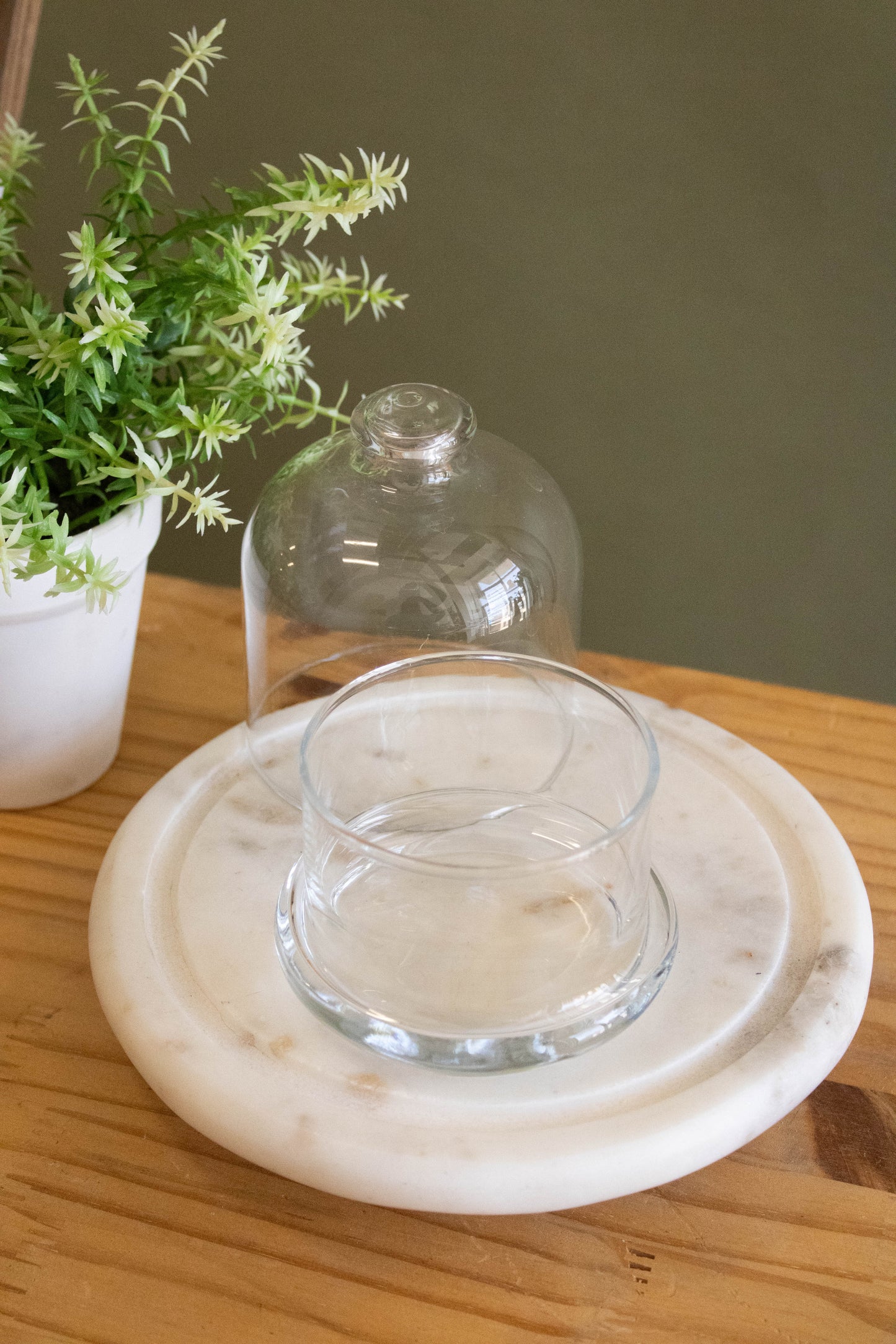 Tiny Glass Domed Dish (Local Pick Up Only)