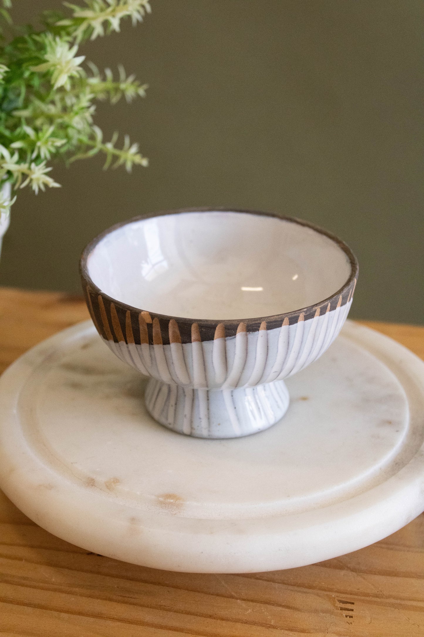 Small Pedestal Bowl