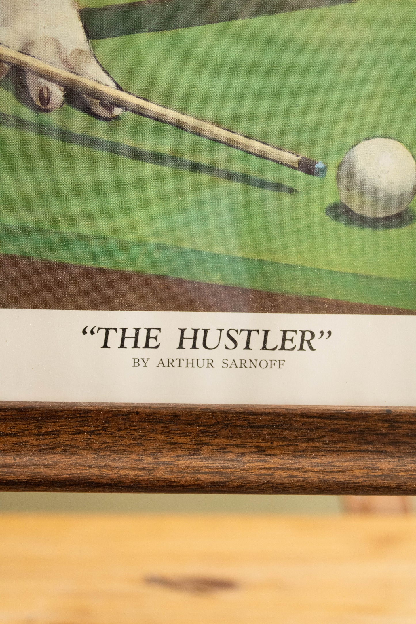 The Hustler Framed Print (Local Pick Up Only)