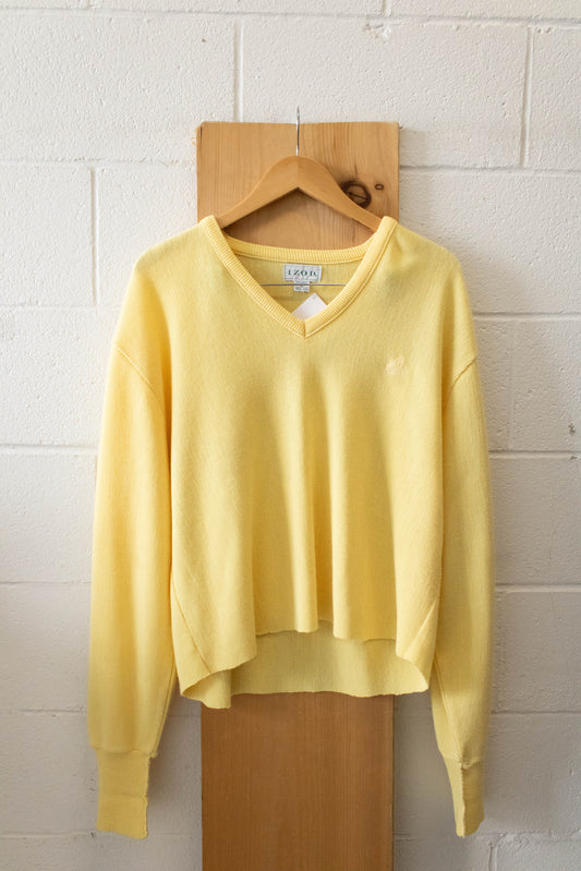 Yellow IZOD Sweater : XL