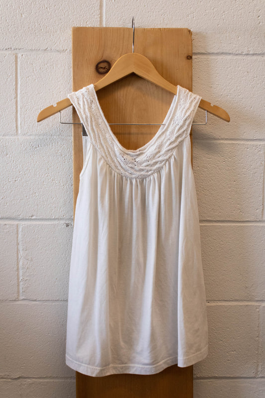 Vtg White Tank : S