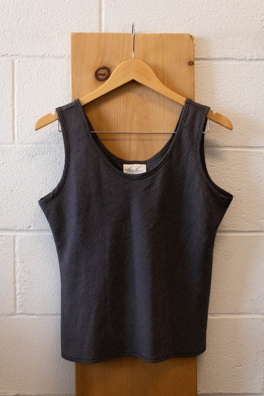 Vtg Grey Tank : M