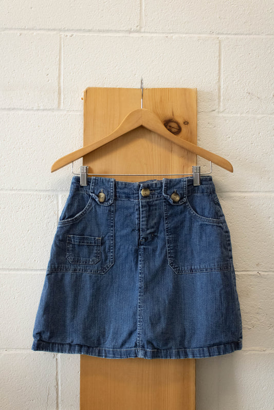 Vtg Denim Skort : 6