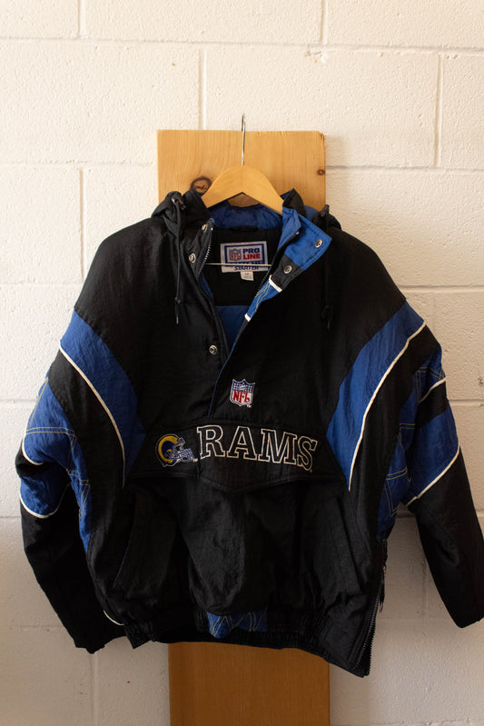 Vtg St. Louis Rams Pro Line Jacket : M