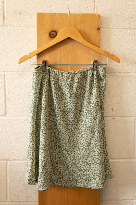 Green Floral Skirt : 13/14