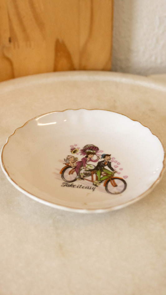 Vtg Trinket Dish