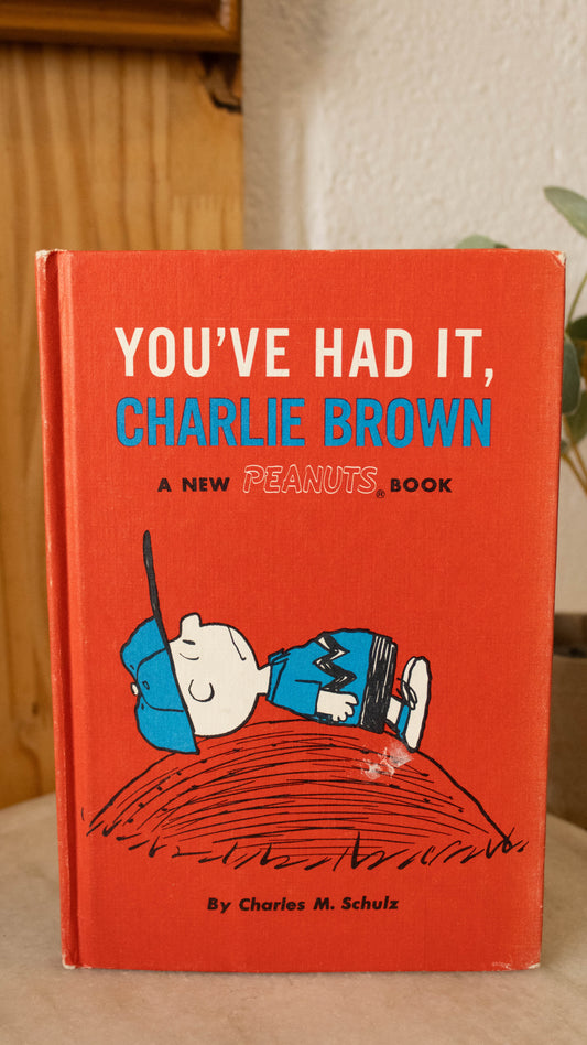 You've Had It Charlie Brown Book
