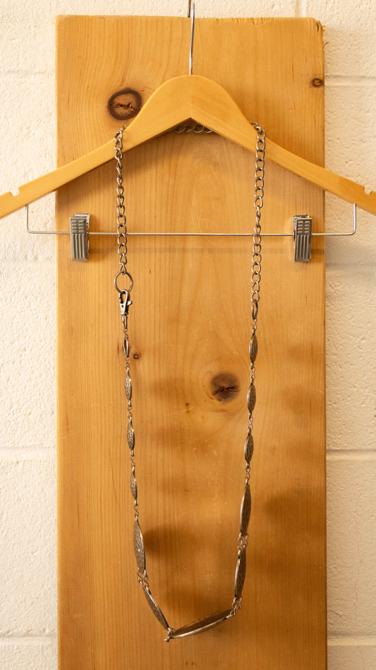 Silver Circle Chain Belt