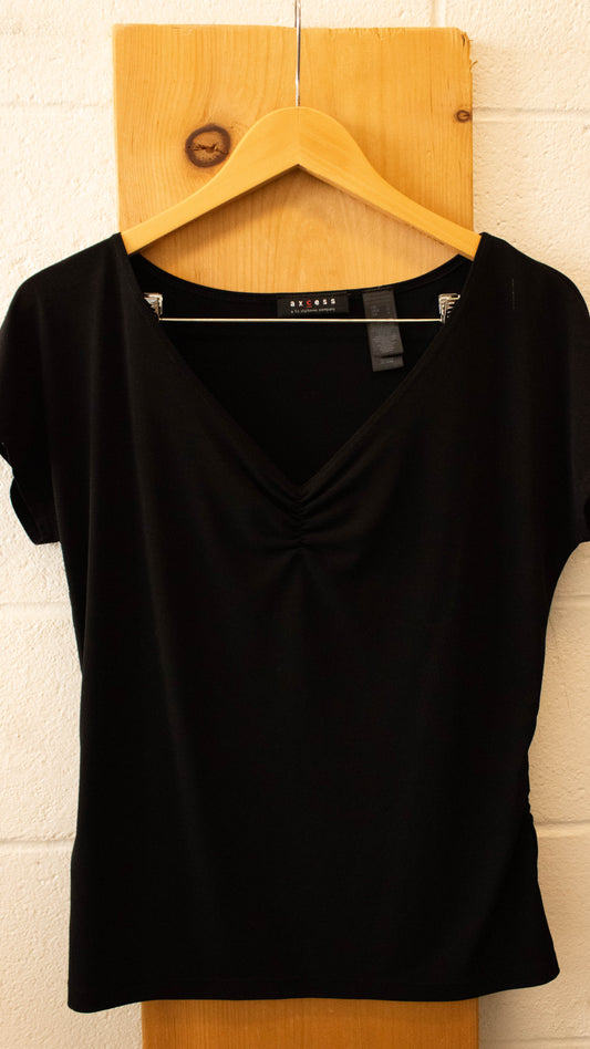 Vtg Black Top : L