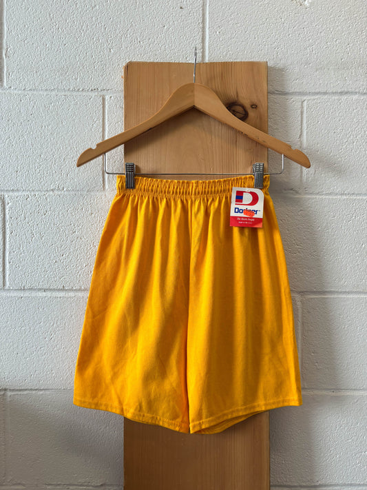 Vtg Yellow Shorts : S