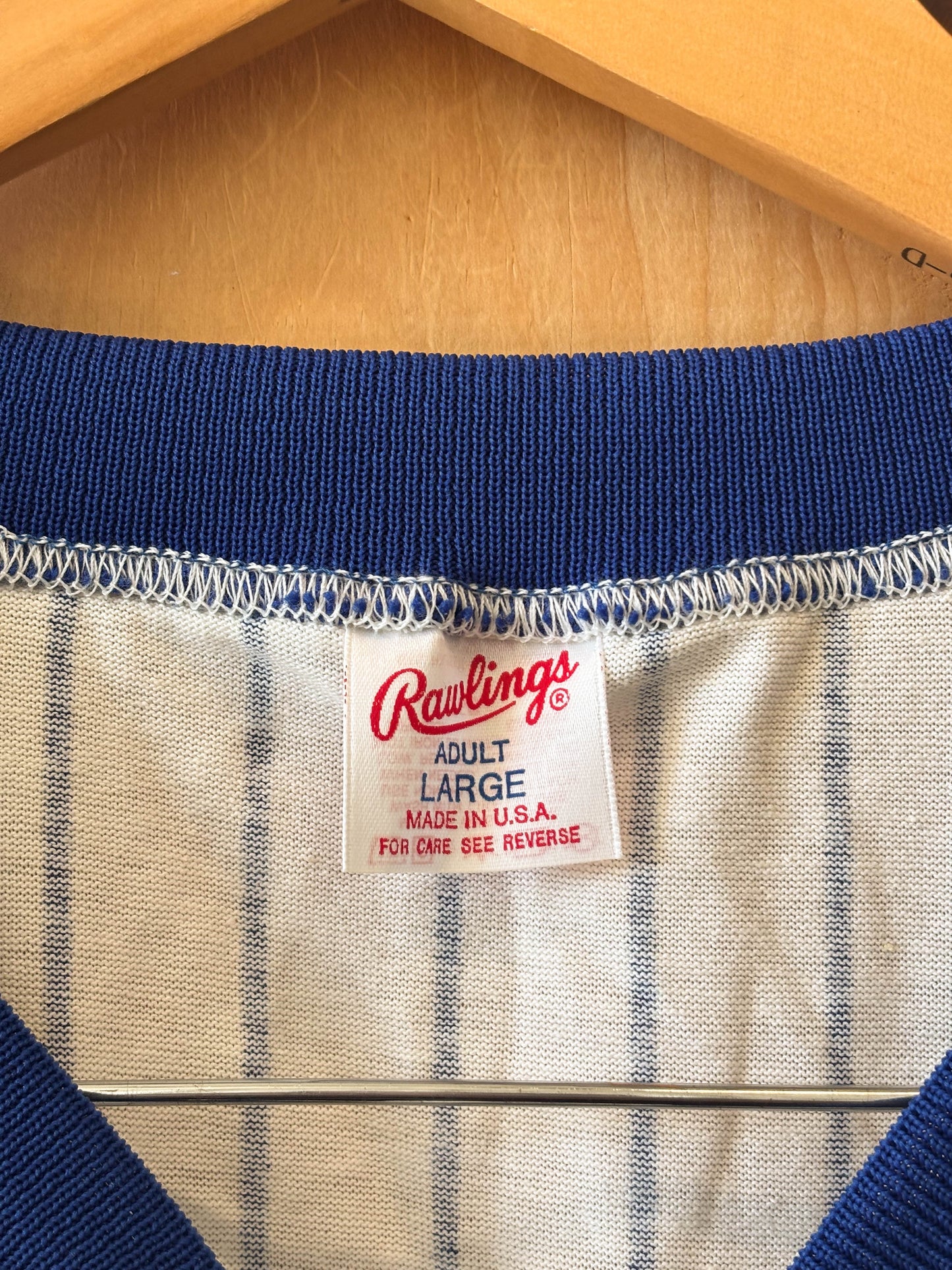 Vtg Deadstock Rawlings Mets Jersey : L