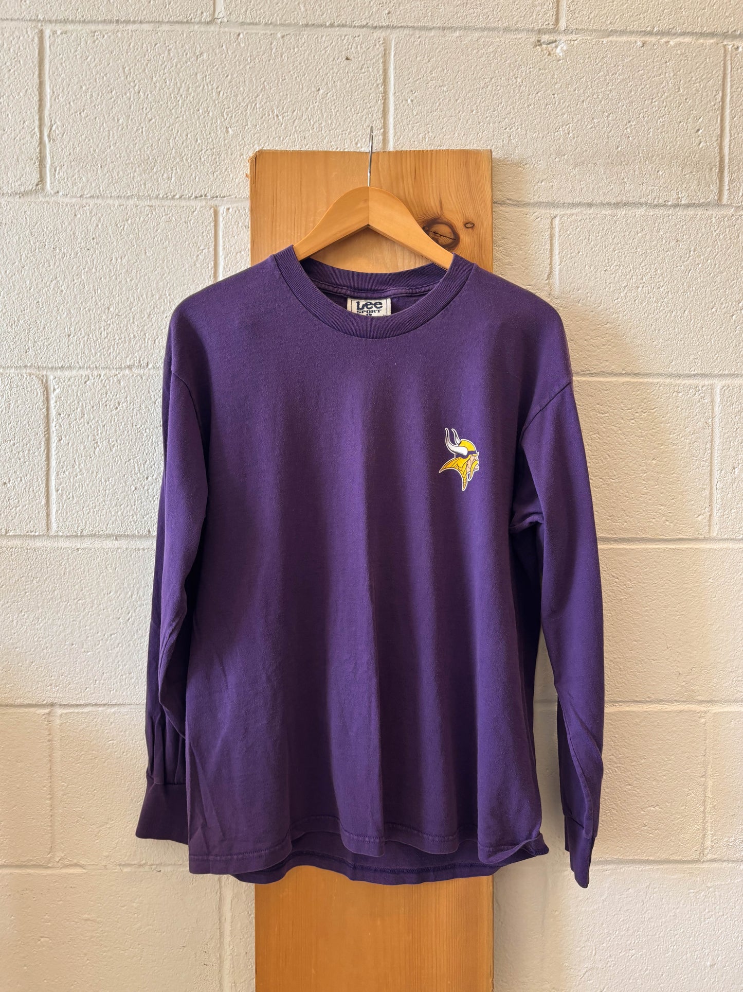 90's Vikings Long Sleeve Tee : L