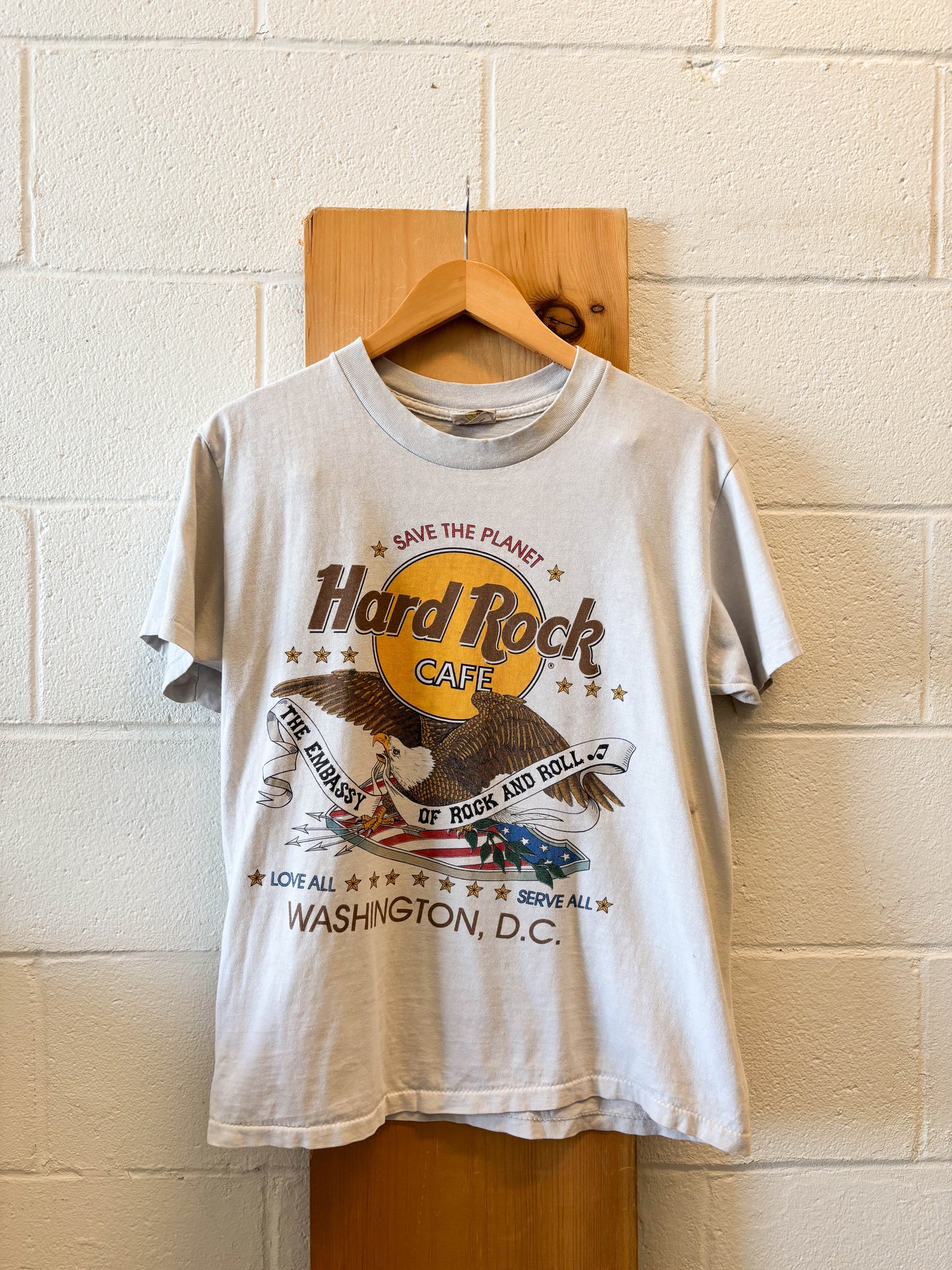 Vtg Hard Rock Washington Tee : M