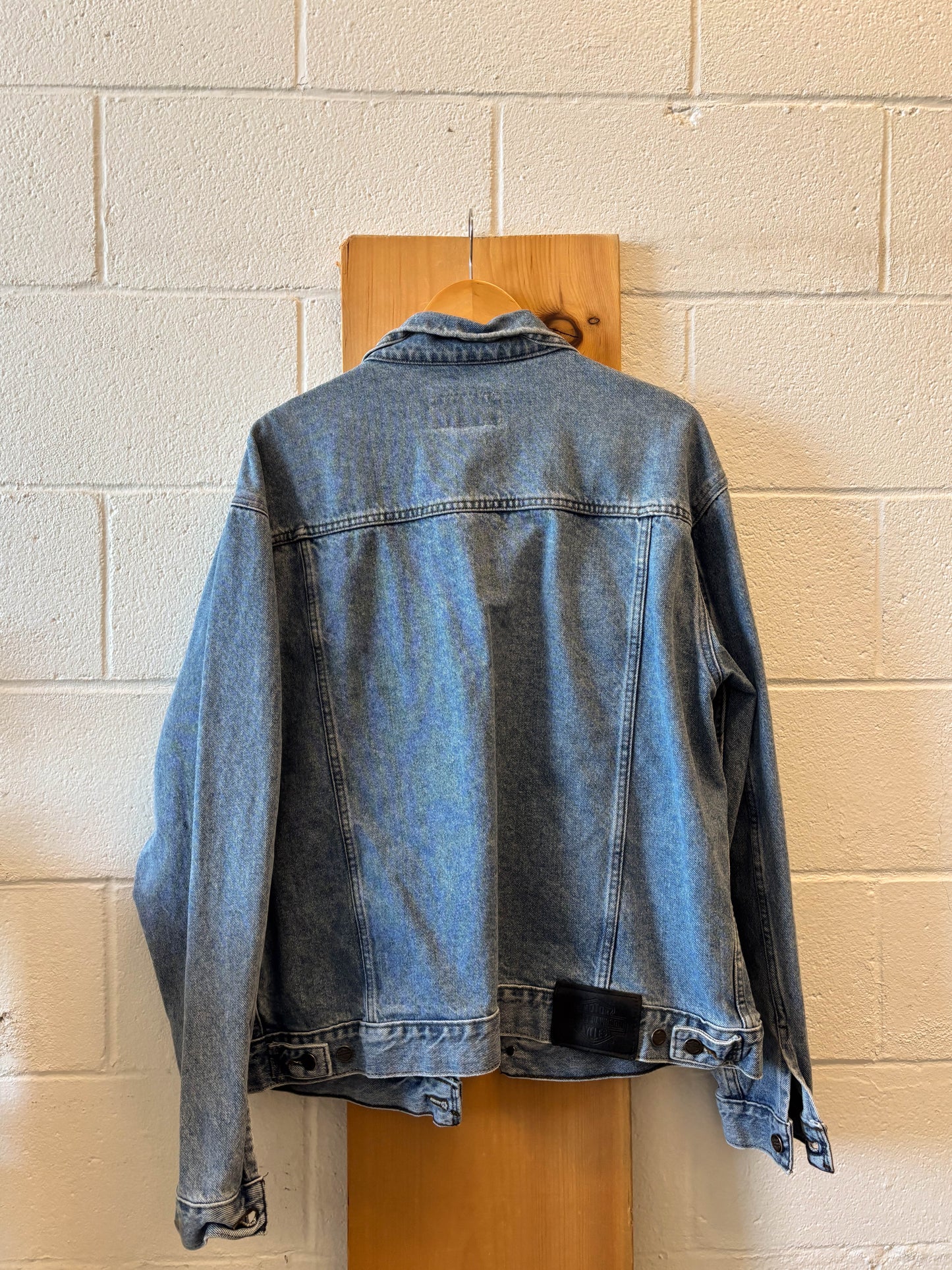 Vtg Harley Denim Jacket : XL